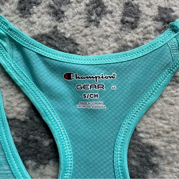 Champion Gear Vapor Mint/Blue Racerback Athletic Tank Top Size Small - Picture 7 of 9